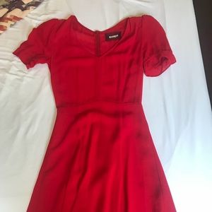 Red Reformation Mini Dress